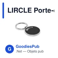 LIRCLE Porte-clés de forme ronde - Miniature 5