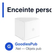 Enceinte personnalisable LISTOO+ avec chargeur sans fil et logo - Miniature 5