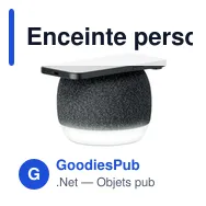 Enceinte personnalisable LISTOO+ avec chargeur sans fil et logo - Miniature 6