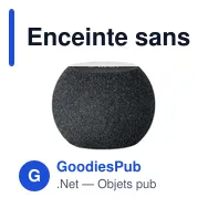 Enceinte sans fil personnalisable LISTOO avec logo - Miniature 2