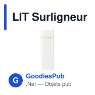 LIT Surligneur en RPET - Miniature 6