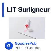 LIT Surligneur en RPET - Miniature 10