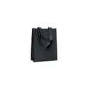 Variante noir - Sac cadeau personnalisable LITAS en RPET avec logo