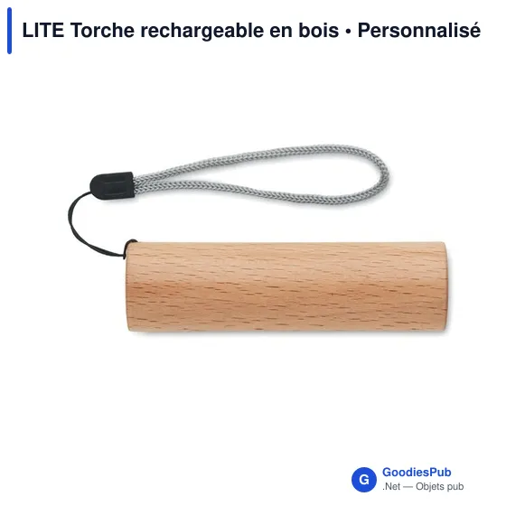 LITE Torche rechargeable en bois - Image 4