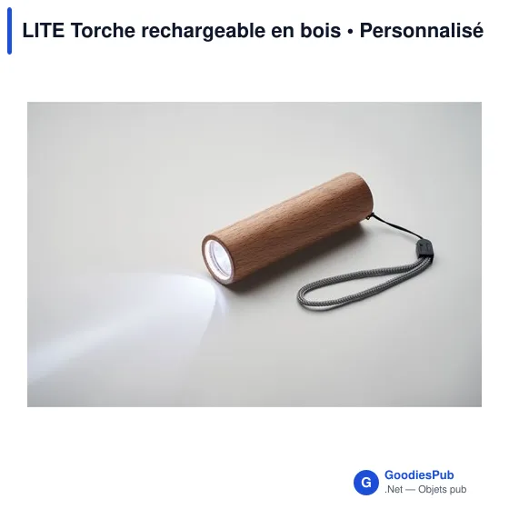 LITE Torche rechargeable en bois - Image 7