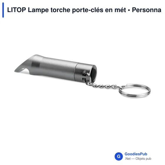 LITOP Lampe torche porte-clés en mét - Image 3
