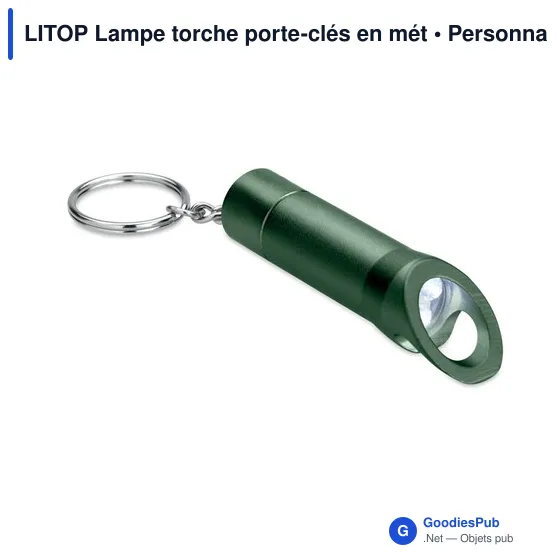 LITOP Lampe torche porte-clés en mét - Image 5