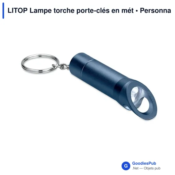 LITOP Lampe torche porte-clés en mét - Image 7