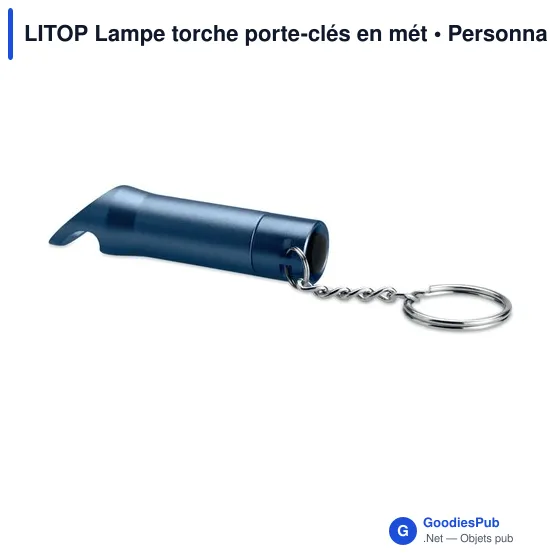 LITOP Lampe torche porte-clés en mét - Image 8