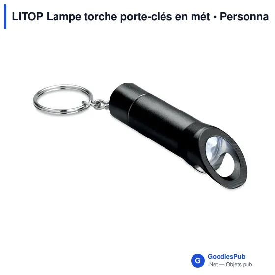 LITOP Lampe torche porte-clés en mét - Image 9