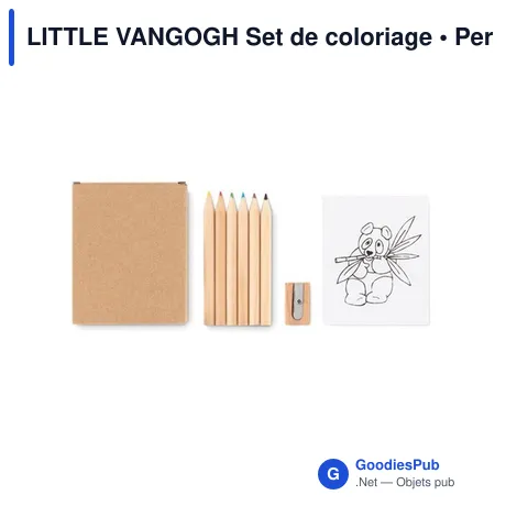 LITTLE VANGOGH Set de coloriage