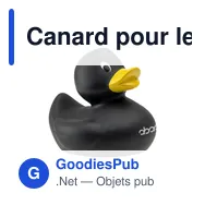 Canard pour le bain personnalisable avec logo - LittleDuck - Miniature 6