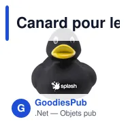 Canard pour le bain personnalisable avec logo - LittleDuck - Miniature 7
