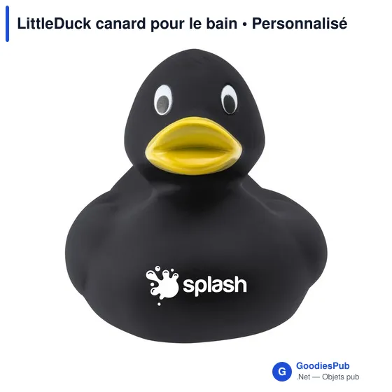 Canard pour le bain personnalisable avec logo - LittleDuck - Image 7