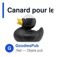 Canard pour le bain personnalisable avec logo - LittleDuck - Miniature 9
