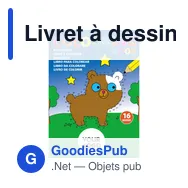 Livret à dessin personnalisable A5 avec logo - Constanze - Miniature 9