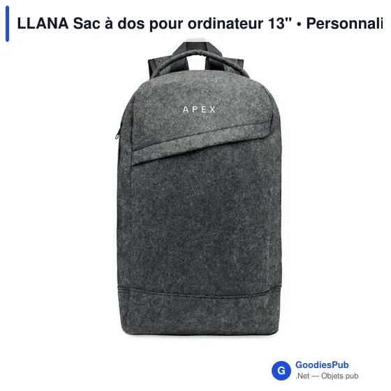 LLANA Sac à dos pour ordinateur 13" - Image 4