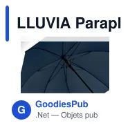 LLUVIA Parapluie coupe-vent de 27'' - Miniature 12
