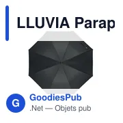 LLUVIA Parapluie coupe-vent de 27'' - Miniature 5