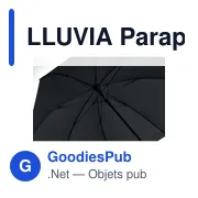 LLUVIA Parapluie coupe-vent de 27'' - Miniature 6