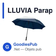 LLUVIA Parapluie coupe-vent de 27'' - Miniature 8