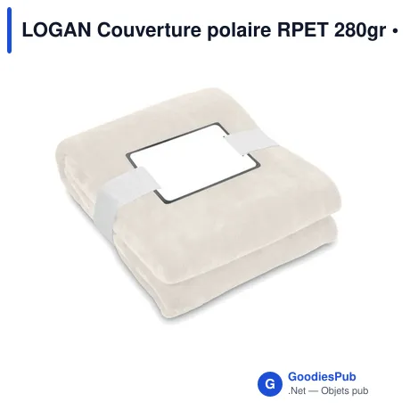 LOGAN Couverture polaire RPET 280gr