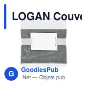 LOGAN Couverture polaire RPET 280gr - Miniature 4