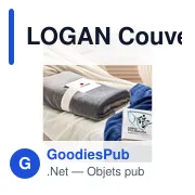 LOGAN Couverture polaire RPET 280gr - Miniature 5