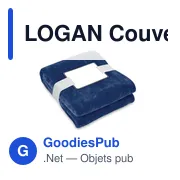 LOGAN Couverture polaire RPET 280gr - Miniature 6