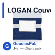 LOGAN Couverture polaire RPET 280gr - Miniature 7