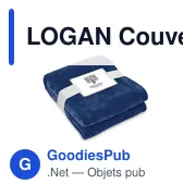 LOGAN Couverture polaire RPET 280gr - Miniature 8