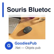 Souris Bluetooth personnalisable Logitech M196 avec logo - Miniature 4