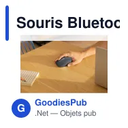 Souris Bluetooth personnalisable Logitech M196 avec logo - Miniature 5