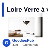Verre à vin personnalisable 400 ml avec logo - Loire - Miniature 1