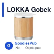 LOKKA Gobelet acier inoxydable 250ml - Miniature 1