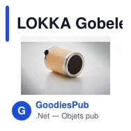 LOKKA Gobelet acier inoxydable 250ml - Miniature 2