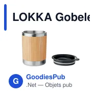 LOKKA Gobelet acier inoxydable 250ml - Miniature 3