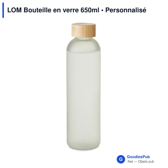 LOM Bouteille en verre 650ml - Image 4