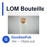 LOM Bouteille en verre 650ml - Miniature 6