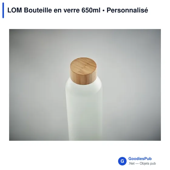 LOM Bouteille en verre 650ml - Image 6