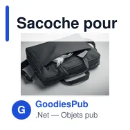 Sacoche pour portable 15" personnalisable avec logo - Miniature 6