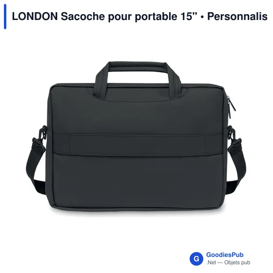Sacoche pour portable 15" personnalisable avec logo - Image 7
