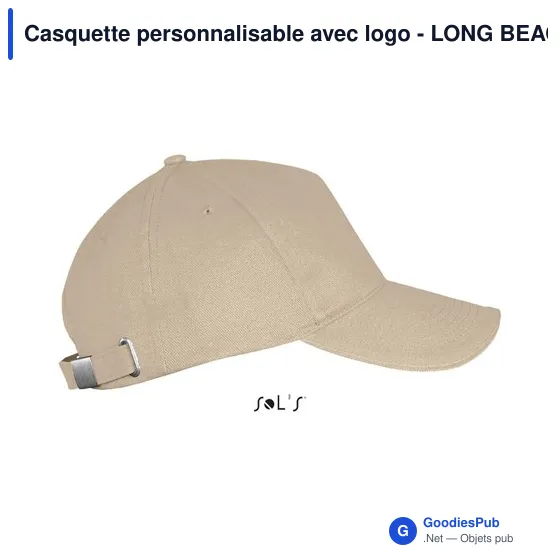 Casquette personnalisable avec logo - LONG BEACH - Image 12