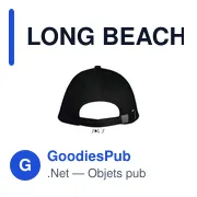 Casquette personnalisable avec logo - LONG BEACH - Miniature 5