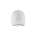 Variante blanc - Casquette personnalisable avec logo - LONG BEACH