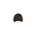Variante chocolat - Casquette personnalisable avec logo - LONG BEACH