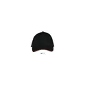 Variante noir - Casquette personnalisable avec logo - LONG BEACH