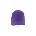 Variante violet foncé - Casquette personnalisable avec logo - LONG BEACH