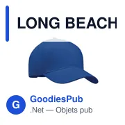 LONG BEACH SINGA Casquette 5 panneaux 260 gr/m - Miniature 8