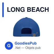 LONG BEACH SINGA Casquette 5 panneaux 260 gr/m - Miniature 9
